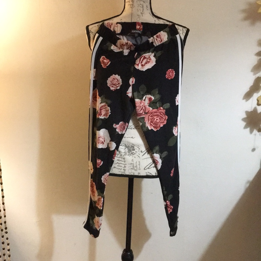 Floral print leggins